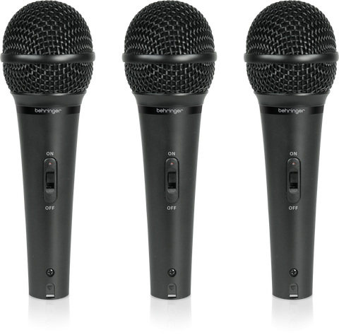 ULTRAVOICE XM1800S Dynamic Mic (Set of 3 Pcs.)